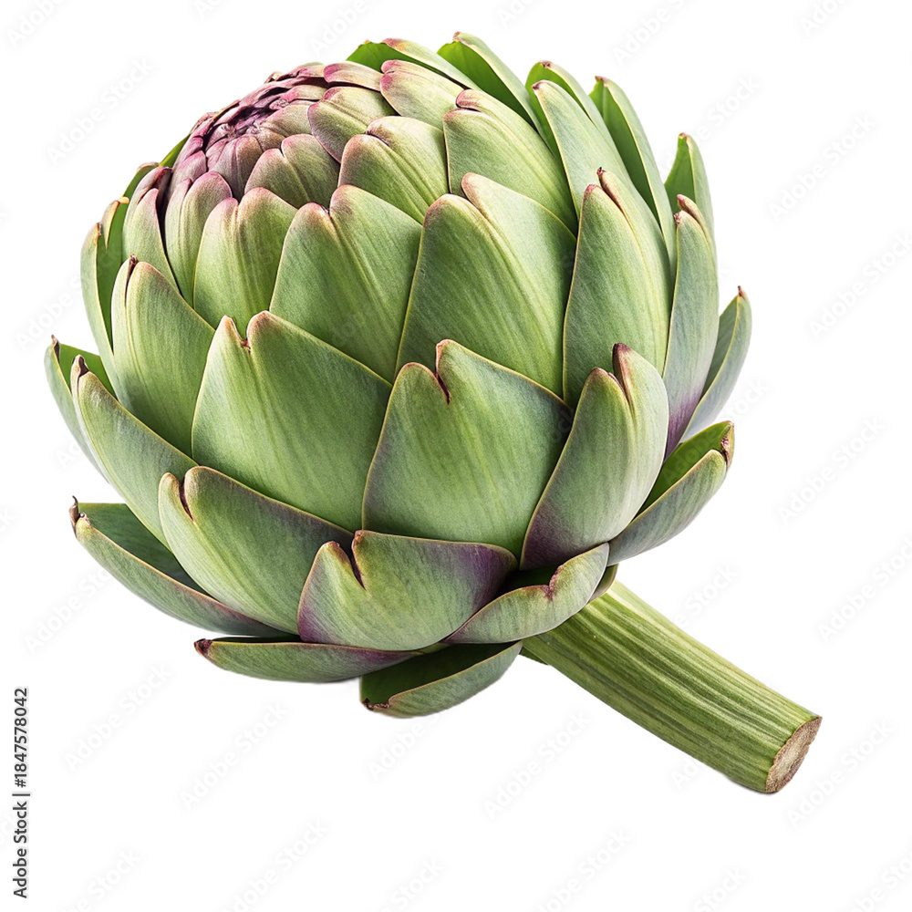 Fototapeta premium artichoke isolated on white