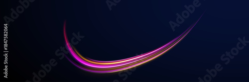 Streak light motion line blur dynamic fast city highway.
