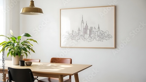 Modern Dining Room Interior