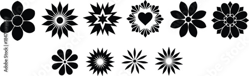 Vintage Hand-Drawn Herbal Flower Label Set featuring Magnolia, Chrysanthemum, and Dogwood, Ideal for Organic Product Packaging, Natural Cosmetics, and Botanical Branding.