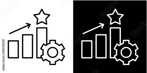 Growth Iconset White Style Colection