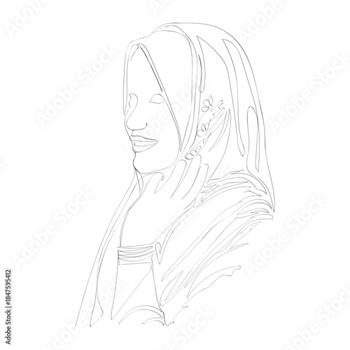 Silhouette of a Strong Woman Breaking Chains: Freedom Concept