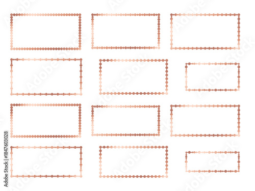 丸、長方形F1、8桃金