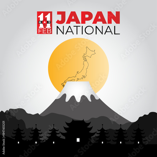 Japan National Day, which is celebrated on February 11th