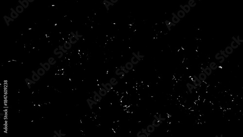 Perfect fire particles embers sparks on black background . Texture overlays.