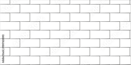 White brick wall background. architecture construction stone block brick wallpaper. seamless building cement concrete wall grunge background.