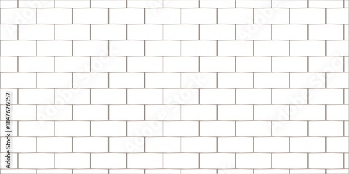 White brick wall background. architecture construction stone block brick wallpaper. seamless building cement concrete wall grunge background.