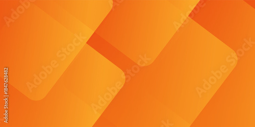 Abstract orange and yellow geometric background. Modern concept for graphic design, background, web design, poster, banner, book, slideshow. Vector illustration