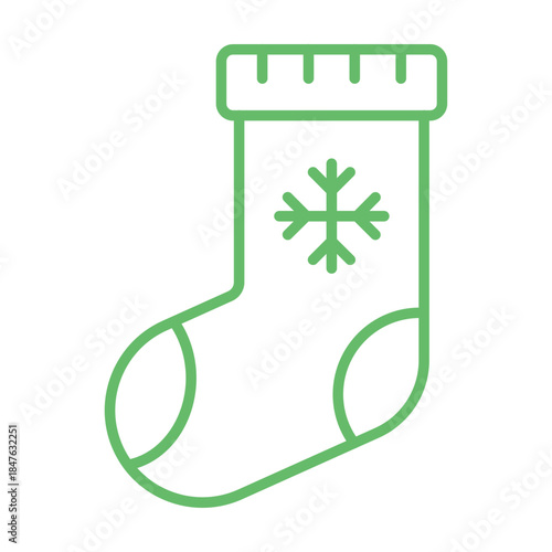 Christmas sock Icon