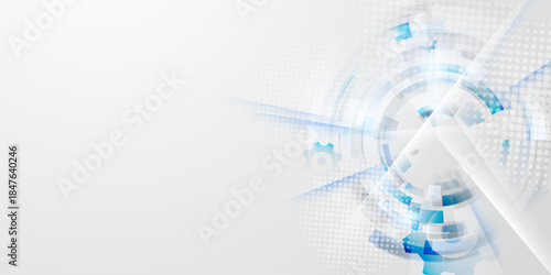 Abstract technology background, modern design vector illustration