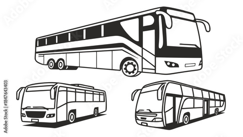 bus vector illustration