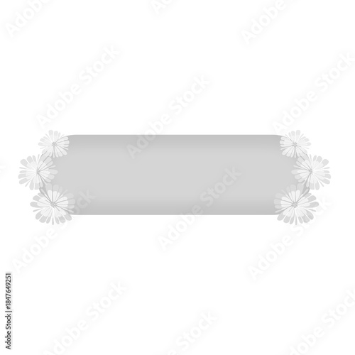 Floral Frame text box