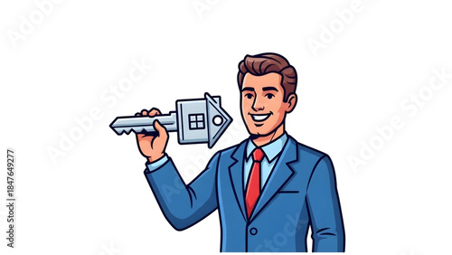 A charming cartoon chef in traditional uniform stirs a steaming pot, embodying the joyful spirit of culinary creation and the delicious results of dedicated food prep