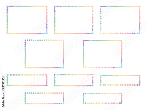 丸、長方形F2、20虹淡