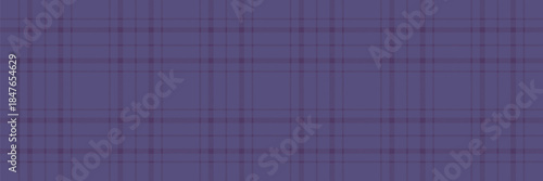 Shop background fabric pattern, thin check seamless textile. Famous tartan plaid vector texture in indigo and violet colors.