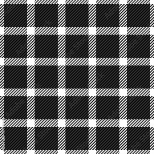 Comfort vector seamless fabric, group pattern textile texture. Celtic background tartan check plaid in black and grey colors.