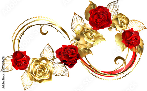 Symbol Infinity of Roses