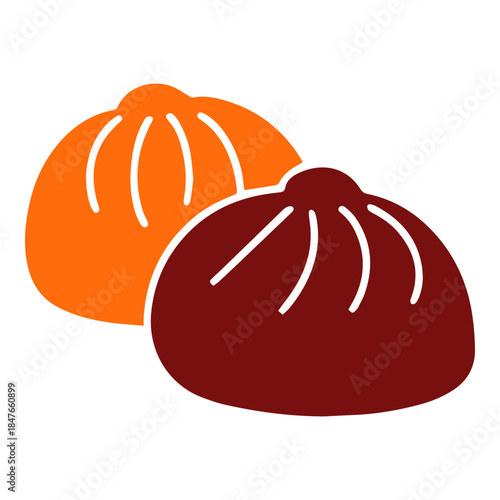 Chinese steamed buns dimsum