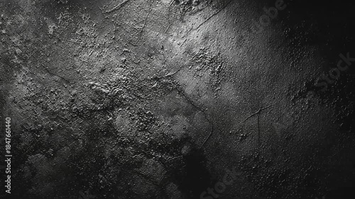 Dark and Grungy Concrete Wall Texture Video Background.