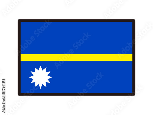 シンプルなナウル共和国の国旗イラスト素材 Free Download シンプルなナウル共和国の国旗イラスト素材 - GFXLoad