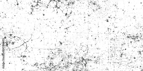 Black and white abstract texture with scattered dark dots and thin lines background