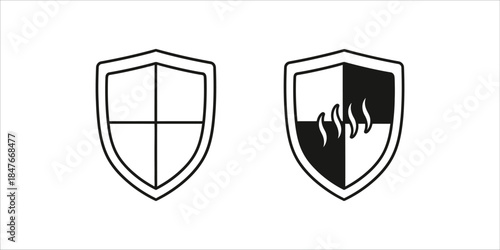 Secure shield icon with a checkmark representing safety and verification