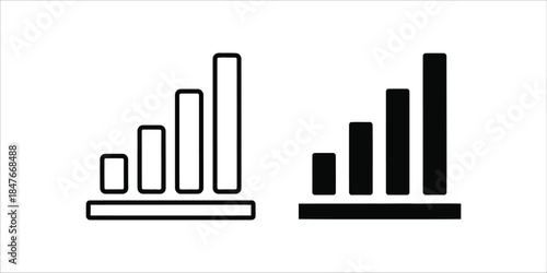 Network signal strength icons representing wireless connectivity and power levels