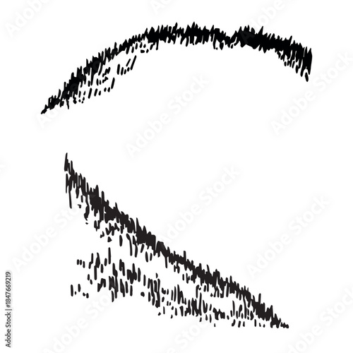 Vector images of terrain reliefs