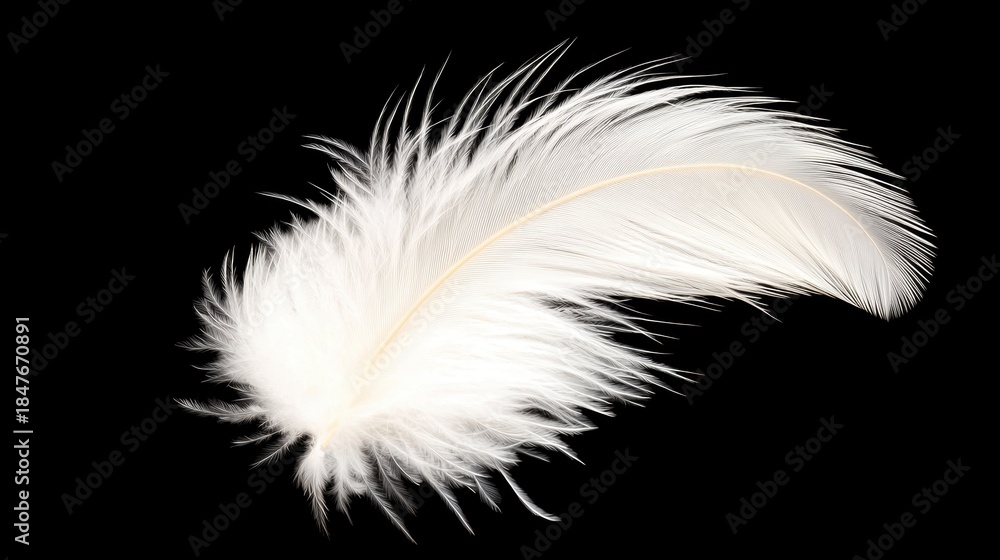 Obraz premium White Feathers