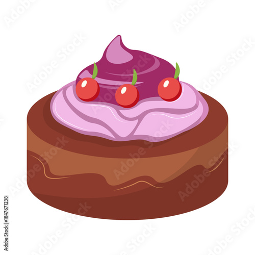 Blueberry Mousse Cake