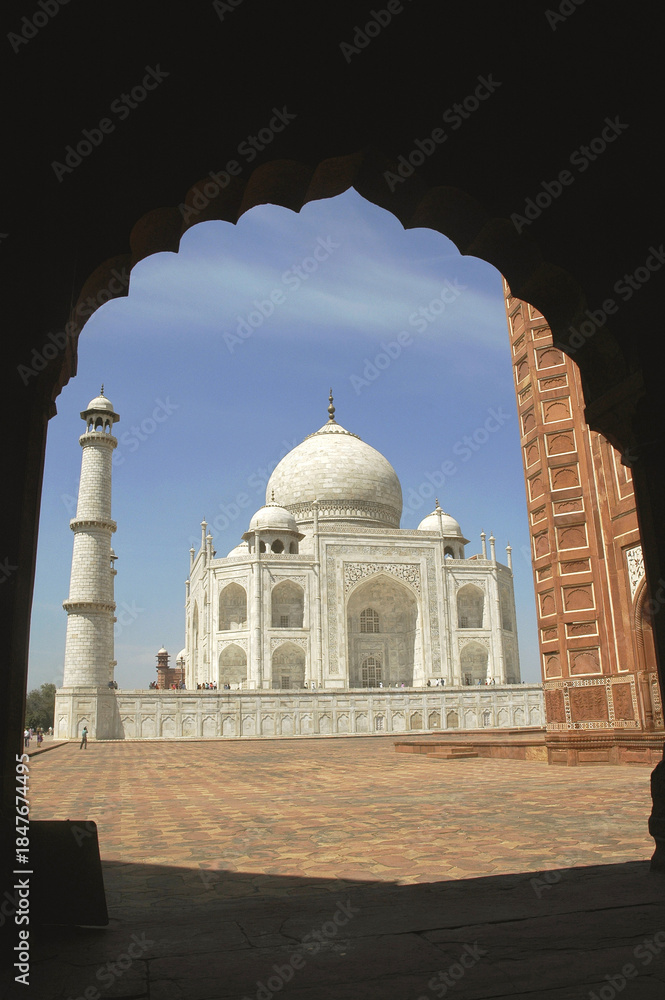 Fototapeta premium taj mahal agra india