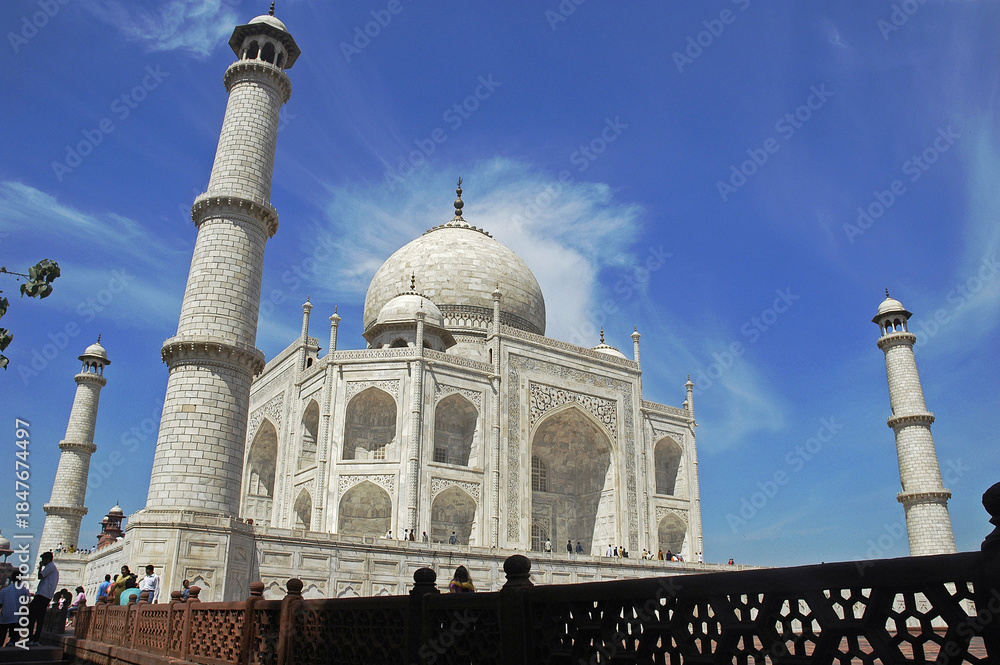 Fototapeta premium taj mahal agra india