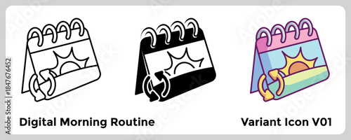 digital morning routine