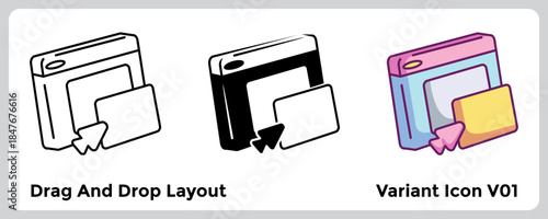 drag and drop layout