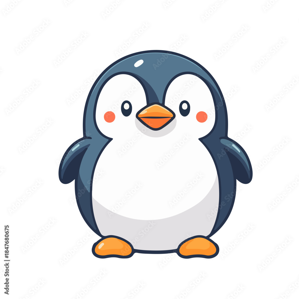 Obraz premium penguin on snow