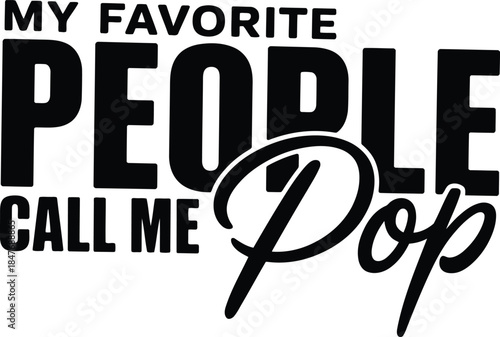 Quirky personalised nickname sign with bold typography