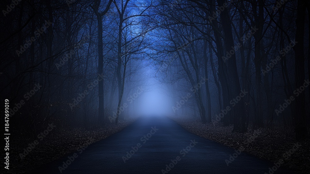 Obraz premium A Path Through the Forest