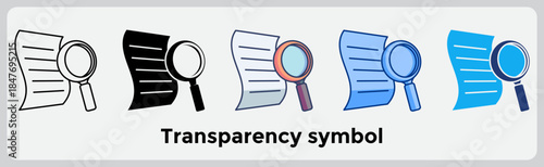 Transparency symbol