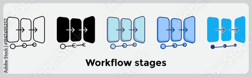 Workflow stages