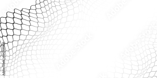 Net pattern. Rope net vector silhouette. Soccer, football, volleyball, tennis and tennis net pattern. Fisherman hunting net rope texture / pattern.