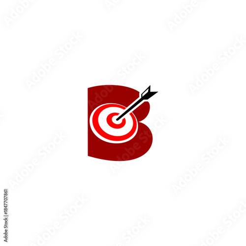 Target Bullseye with arrow an...