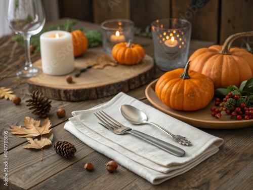 Cozy Autumn Table Decor for Thanksgiving Celebration