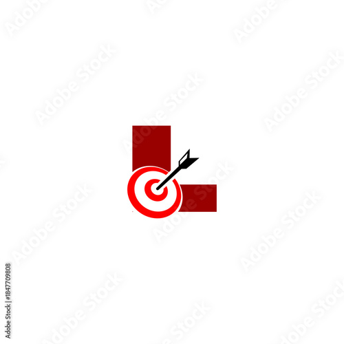 Target Bullseye with arrow an...