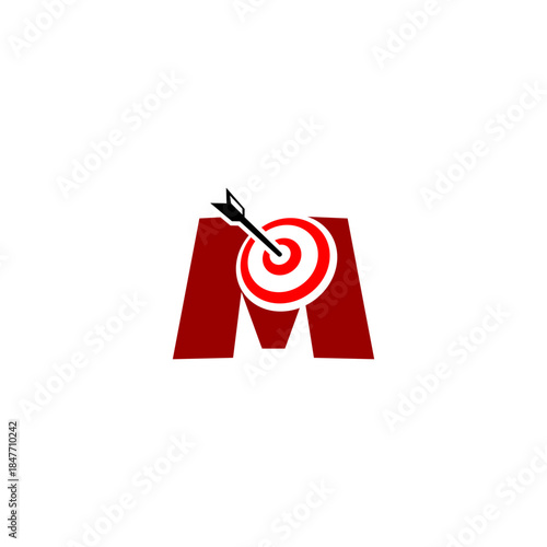 Target Bullseye with arrow an...