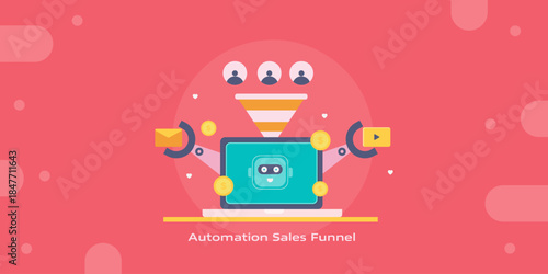 AI sales funnel solution designed to deliver conversion leads though automatic content distribution on AD network. 