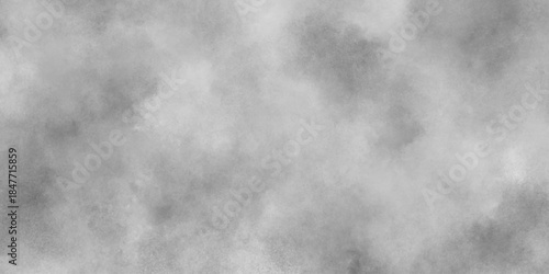 Abstract white and gray watercolor painting background. black cloud textured and sky white clouds background with blurred and grunge stains, white cloud paper texture design and watercolor.