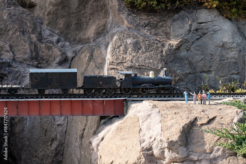 東武ワールドスクウェアの鉄道模型