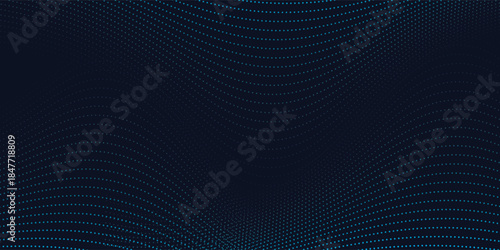 line geometric abstract Curves twisted into waves