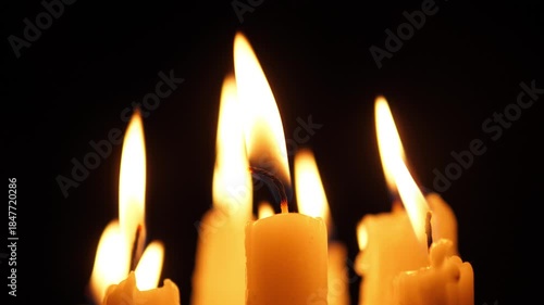 Group Of Glowing Flames Performing Healing, Bright Fire Circle Fostering Communal Recovery Energy, Luminous Fire Cluster Creates Warm Atmosphere For Collective Healing And Recovery