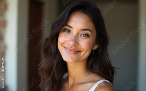 The confident woman portrait. High quality